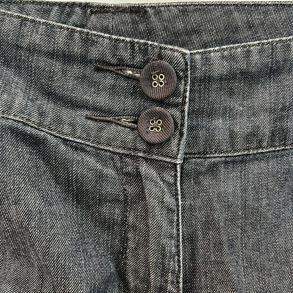 Denim slacks. Wide legged. New York & Co - Picture 5 of 5